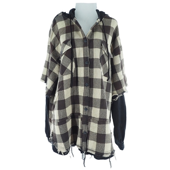 Free People North Shore Button-down Shirt Jacket - Picture 7 of 10